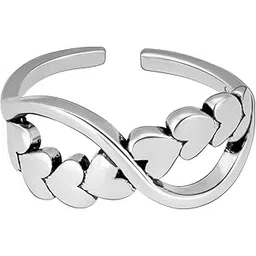 giva 925 Silver Infinite Ring 18k Gold Plated Rose Gold Mangalsutra Earrings | Gifts for Women & Girls-picture-24