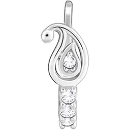 giva 925 Silver Mango Fusion Nose Pin (Clip On) | Gifts for Women and Girls | With Certificate of Authenticity and 925 Stamp | 6 Months Warranty*-picture-11