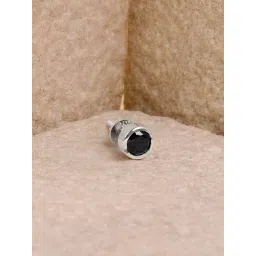 GIVA 925 Silver Midnight Dot Stud Earrings for Him-picture-18