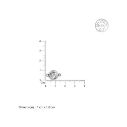 Giva 925 Silver Om Sphere Rakhi image 4