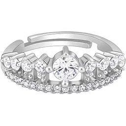 giva 925 Silver Queen Crown Ring,Adjustable|Rakhi Rakshabandhan Gift For Sister Bhabhi,Gifts For Women&Girls,Pendant To Gift Women&Girls|With Certificate Of Authenticity&925 Stamp|6 Month Warranty-picture-52