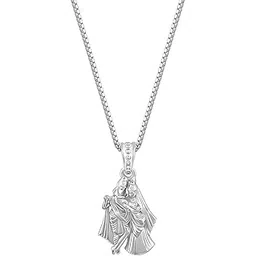 giva 925 Silver Radha-Krishna Pendant with Box Chain | Gifts for Girlfriend, Gifts for Women and Girls |With Certificate of Authenticity and 925 Stamp | 6 Month Warranty-picture-51