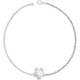 giva 925 Silver Radiance Toe Anklet | Gifts for Women and Girls | With Certificate of Authenticity and 925 Stamp | 6 Months Warranty-picture-28