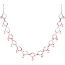 giva 925 Silver Rose Gold Duchess Necklace | Gifts for Girlfriend,Pendant to Gift Women & Girls | With Certificate of Authenticity and 925 Stamp | 6 Months Warranty*-picture-36