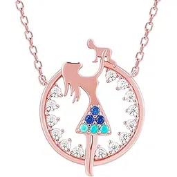 giva 925 Silver Rosegold Mother's Love Necklace| Gifts for Girlfriend,Pendant to Gift Women & Girls | With Certificate of Authenticity and 925 Stamp | 6 Month Warranty*-picture-41