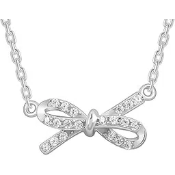 giva 925 Silver Twisted Ribbon Necklace, Adjustable | Gifts for Women and Girls | With Certificate of Authenticity and 925 Stamp | 6 Months Warranty-picture-23