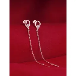 GIVA 92.5 Sterling Silver Bewitching Bar Earrings for Women-picture-37