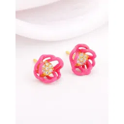 GIVA 925 Sterling Silver Bhumi Ebony Stud Earrings For Women-picture-28