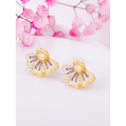 GIVA 925 Sterling Silver Bhumi Eyebright Stud Stud Earrings For Women-picture-36