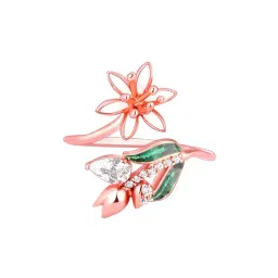 GIVA 925 Sterling Silver Bhumi Mythical Musli Open Casual Ring For Women-picture-38