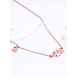 GIVA 92.5 Sterling Silver Elephant Necklace for Women-picture-26