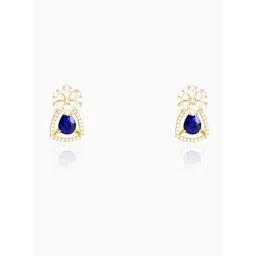 GIVA 925 Sterling Silver Golden Earrings for Women-picture-40