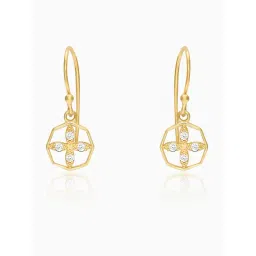 GIVA 925 Sterling Silver Golden Earrings for Women-picture-43