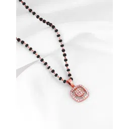 GIVA 925 Sterling Silver Golden Equal Partners Mangalsutra For Women-picture-18