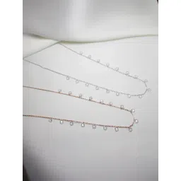 GIVA 925 Sterling Silver Golden Necklaces for Women-picture-31