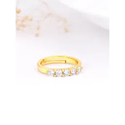 GIVA 92.5 Sterling Silver Golden Sunrise Ring-picture-46