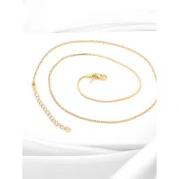 GIVA 925 Sterling Silver Golden Sweet Rememberances Chain For Women-picture-33