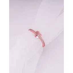 GIVA 92.5 Sterling Silver Happy Heart Ring for Women-picture-32