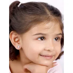 GIVA 92.5 Sterling Silver Honey Blossom Earrings for Kids-picture-21