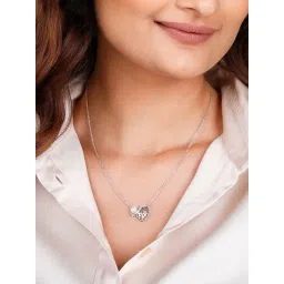 GIVA 92.5 Sterling Silver Joy Of Giving Necklace for Women-picture-30