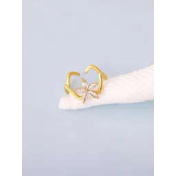 GIVA 92.5 Sterling Silver Lily Ring for Women-picture-26