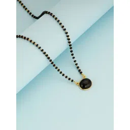 GIVA 92.5 Sterling Silver Love and Affection Mangalsutra-picture-28