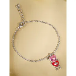 GIVA 925 Sterling Silver Love Her Kids Adjustable Bracelet-picture-47