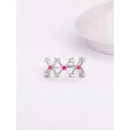 GIVA 92.5 Sterling Silver Lover's Window Ring-picture-31