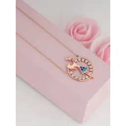 GIVA 92.5 Sterling Silver Mother's Love Necklace for Women-picture-15