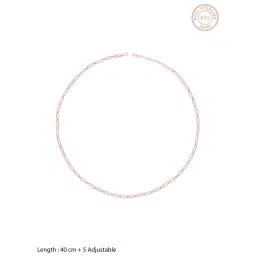 GIVA 92.5 Sterling Silver Necklace for Women image 3