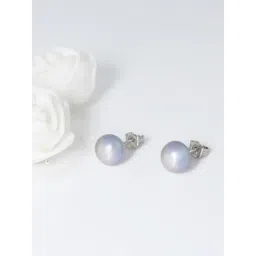 GIVA 92.5 Sterling Silver Pearl Earrings-picture-42