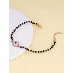 GIVA 92.5 Sterling Silver Protected Love Mangalsutra Bracelet for Women-picture-19