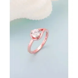 GIVA 92.5 Sterling Silver Ring for Women-picture-30