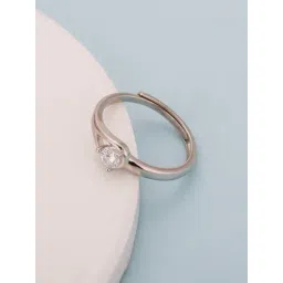 GIVA 92.5 Sterling Silver Ring for Women-picture-23