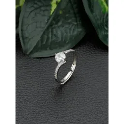 GIVA 92.5 Sterling Silver Ring for Women-picture-16