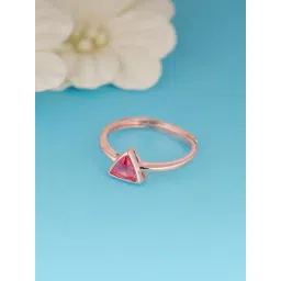 GIVA 92.5 Sterling Silver Ring for Women-picture-24