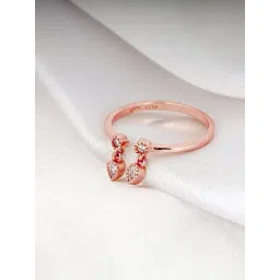 GIVA 92.5 Sterling Silver Ring for Women-picture-33