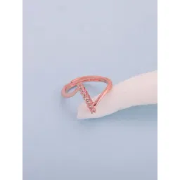 GIVA 92.5 Sterling Silver Ring for Women-picture-28