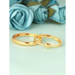 GIVA 92.5 Sterling Silver Rise In Love Couple Rings-picture-21