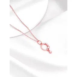 GIVA 92.5 Sterling Silver Rocking Stoned Casual Pendant With Chain for Women-picture-25