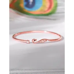 GIVA 925 Sterling Silver Rose Gold Bracelet for Women-picture-24