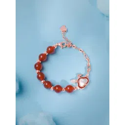 GIVA 925 Sterling Silver Rose Gold Bunny Kids Bracelet-picture-20