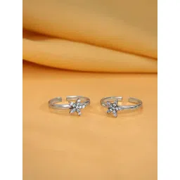 GIVA 925 Sterling Silver Toe-Rings for Women-picture-37