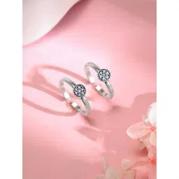 GIVA 925 Sterling Silver Toe-Rings for Women-picture-27