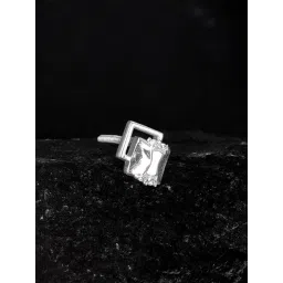 GIVA 925 Sterling Silver Unique Square Stud for Men-picture-40