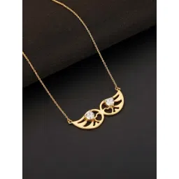 GIVA 92.5 Sterling Silver Wings of Love Necklace for Women-picture-48