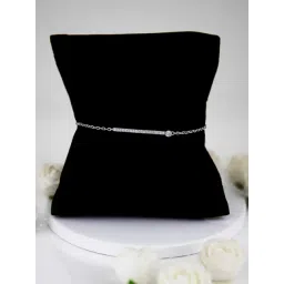 GIVA 92.5 Sterling Silver Zircon Minimal Bracelet-picture-29