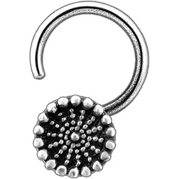 giva AVNI 925 Oxidised Silver Classic Nose Pin | Nose Pin For Women & Girls | With Certificate of Authenticity and 925 Stamp | 6 Month Warranty*-picture-37