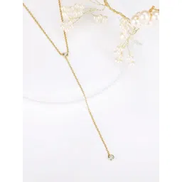 GIVA Love All Around 92.5 Sterling Silver Drop Necklace for Women-picture-26