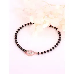 GIVA Love is EveryWhere 92.5 Sterling Silver Pear Stone Nazariya Bracelet for Kids-picture-22